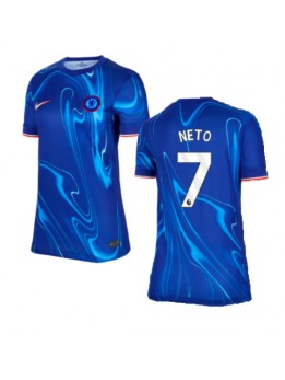 Chelsea Pedro Neto #7 Heimtrikot für Frauen 2024-25 Kurzarm